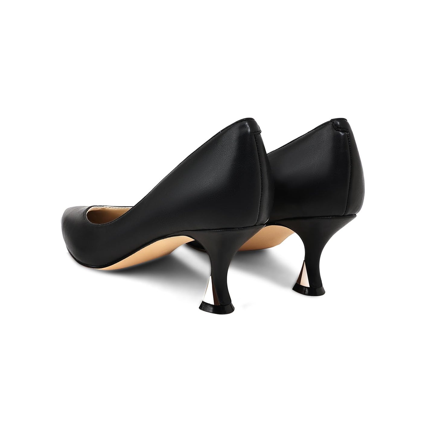 Women Low Kitten Heels Women's Dressy Pumps Pointed Closed Toe Elegant Wedding Pumps Formal Work Office Comfortable Shoes Classic Pumps for Women