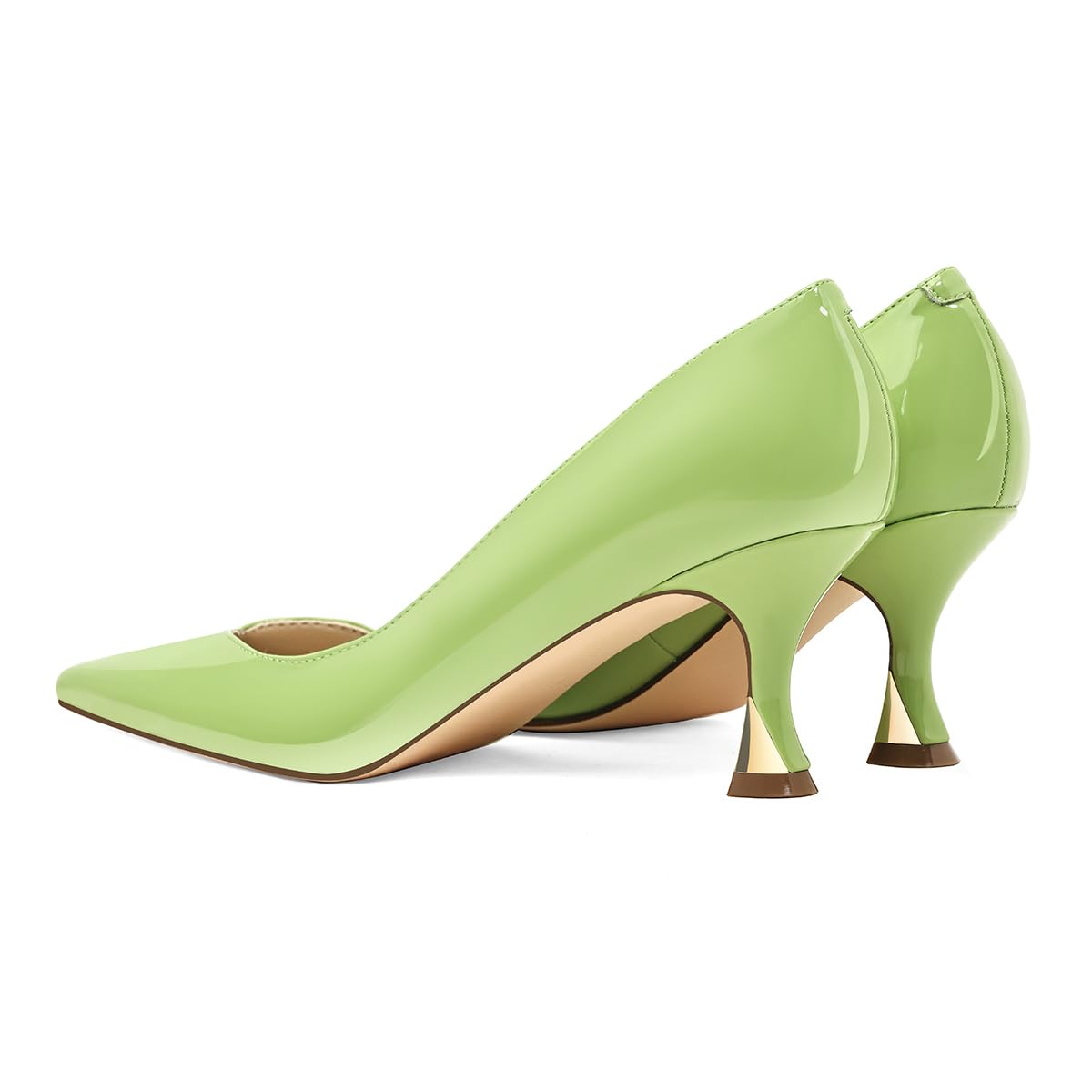 Women Low Kitten Heels Women's Dressy Pumps Pointed Closed Toe Elegant Wedding Pumps Formal Work Office Comfortable Shoes Classic Pumps for Women
